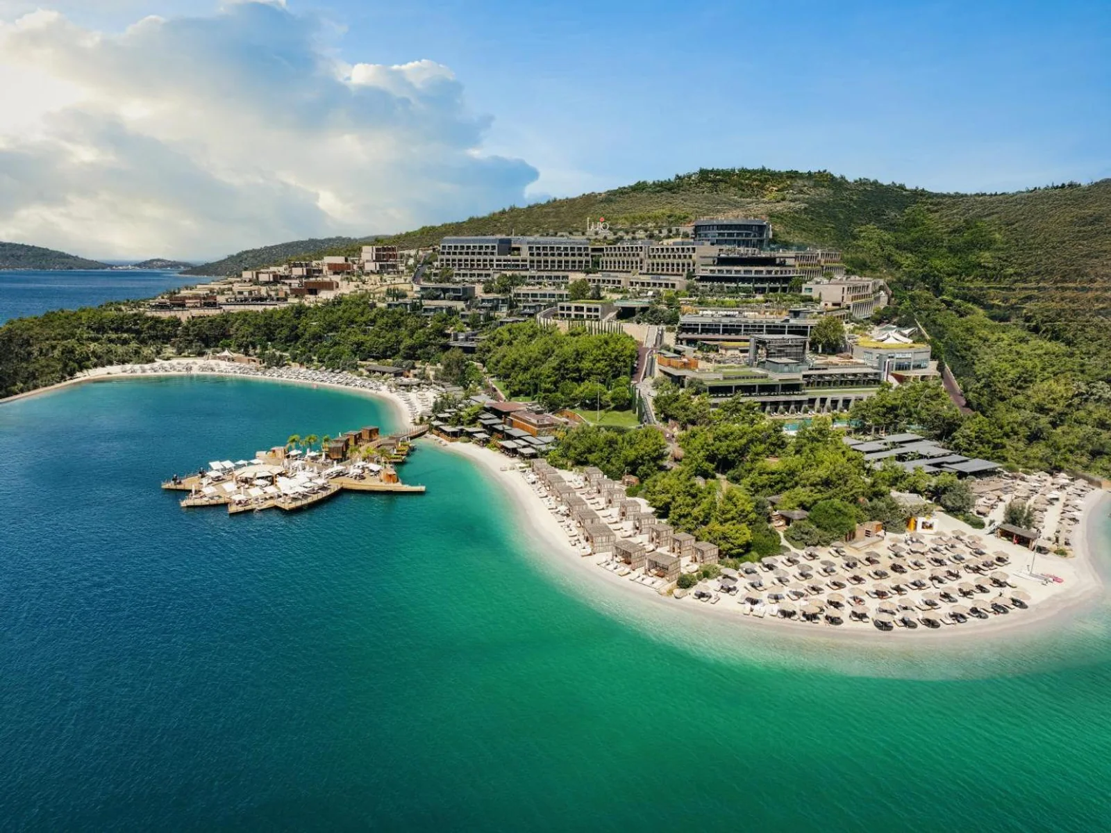 Lujo Hotel Bodrum — resort overview